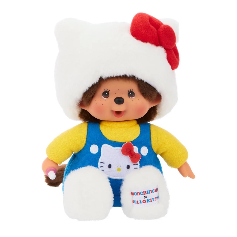 SANRIO Hello Kitty Monchhichi Plush collectible toy brand new sealed with tags